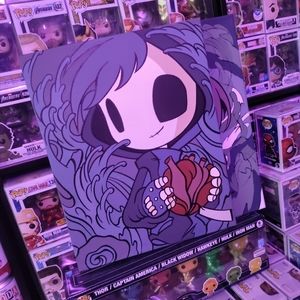 Lonely Heart" artist/Anthony Trayer      16x20 Original artwork